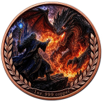 ab Lager** 1 oz Kupfer-Copper Edition - MERLIN der...