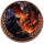 ab Lager** 1 oz Kupfer-Copper Edition - MERLIN der Zauberer vs. DRACHE - Drachenkampf - Mythen & Legenden serie