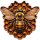 Neu** 1 oz Kupferedition - Die HONIGBIENE Honey Bee - Copper Color Shape - VORVERKAUF PRESALE