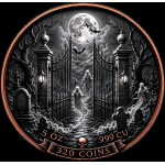 Neu* 5 oz Kupfer-Copper Edition - GHOSTLY LIBERTAD / Der Geist der Siegegsgöttin - Kupfer Color High relief - Vorverkauf / Presale!