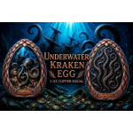 Neu* 2 oz Kupfer-Copper Edition - Das KRAKENEI - Kupfer...