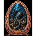 Neu* 2 oz Kupfer-Copper Edition - Das KRAKENEI - Kupfer Shape Color High relief - Vorverkauf / Presale