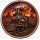 NEU** 1 oz Kupfer-Copper Edition - COWBOY & DAMPFLOK - Wilder Westen im STEAMPUNK DESIGN - The Future is Now - Science Fiction  serie