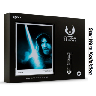 1/2 oz + 5 g Silber Niue 2026 Proof - STAR WARS OBI WAN KENOBI & Das LICHTSCHWERT - Silber Folie color - 2 NZ$
