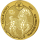 1/12 oz Gold Ruanda 2027 BU - ZIEGE - LUNAR OUNCE - JAHR der ZIEGE - YEAR of the GOAT - Goldpferd - 100 RWF