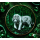 Neu** 5 oz ADVP Kupfer/Copper Edition - Der  Majestätische WEISSE TIGER im Smaragddesign - Glow-in-the-Dark-Effekt - COLOR HIGH RELIEF Color - Serie Majestic Tiger (3) Vorverkauf presale