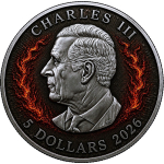1 oz Kanada 2026 Antik Color - Drache / Dragon -...