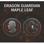 1 oz Kanada 2026 Antik Color - Drache / Dragon - Wächter des Königlichen Schatzes - .9999 Silber - Vorverkauf Presale