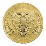 Neu*** 1/2 oz GOLD Germania 2026 BU - LADY GERMANIA auf dem THRON - Die Königin Germaniens - Queen of Germania