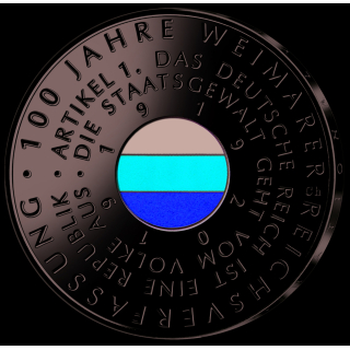 Deutschland 20 Euro 2019 Proof - 100 Jahre Weimarer Reichsverfassung