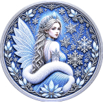 Neu* 5 oz Kupfer-TOP-Edition - Göttliche ELFEN in FEUER & EIS  / Fire & Ice Fairy - Serie Fantasy & Märchen - Kupfer Color Ultra High relief - Vorverkauf / Presale