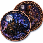 NEU** auf Lager 1 oz Kupfer-Copper Edition - Das SCHLOSS der ZAUBERER - Mythen & Legenden serie