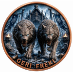 6 x 1 oz *SET* Kupferedition - Nordische Biester der Wikinger / Nordic Beasts - Fafnir Gullinbursti Sleipnir Skoell etc - Mythen & Legenden - Copper Color - VORVERKAUF PRESALE