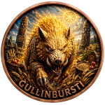 6 x 1 oz *SET* Kupferedition - Nordische Biester der Wikinger / Nordic Beasts - Fafnir Gullinbursti Sleipnir Skoell etc - Mythen & Legenden - Copper Color - VORVERKAUF PRESALE