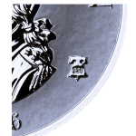 auf Lager Echtbilder* 1 oz Samoa 2026 - Commander George Washington Privy 250 Jahre Amerika Unabhängigkeit - .9999 Silber Prooflike Startausgabe Commander-Serie - 2 $