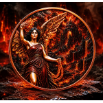 Neu ** 1 kg Kupfer-Copper Edition - Mexico LIBERTAD DARK ANGEL / Die Dunkle Macht aus der Hölle  - Vorverkauf / Presale!  09 -26