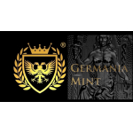 1 oz Germania 2026 Ruthemium - LADY GERMANIA auf dem THRON - WORLD MONEY FAIR EDITION USA/Pittsburgh - Silber Ruthenium GelbGold - Germania Mint