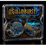 Sonderedition-Auflage 75 ** 2 x 1 oz Germania Beasts 2025 Color Gilded - GULLINBURSTI  Das Goldene Wildschwein des Gottes FREYR - Silber Infinty-Premium-Doppelkapsel - Germania Beasts