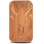 ab Lager** 1 oz Kupfer Motivbarren - METROPOLIS  - Deutscher Science Fiction Fritz Lang 1927 -  Copper Bar 999,99 AVDP