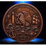 Neu ** 1 oz Kupfer-Copper Edition - LIBERTAD - Die Nautische Siegesgöttin Schutzpatronin der Seefahrer - Color High relief - Vorverkauf / Presale!