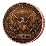 NEU** 1 oz Kupfer-Copper Edition Nationen der Welt - LADY LIBERTY - USA Amerika - World Nations     #1