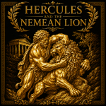 Neu* 5 oz ADVP Kupfer Edition 3-D Effekt - HERKULES vs NEMEISCHER LÖWE - Serie Die Zwölf Heldentaten des HERKULES / Startmotiv - Copper High relief - Vorverkauf / Presale