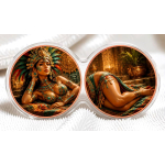 NEU** 2 x 1 oz Kupfer Edition - PRINZESSIN der AZTEKEN /...