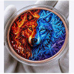 Neu* 5 oz Kupfer-Premium-Edition - Der WOLF Feuer &...