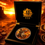 Neue TopEdition 2026 ** 10 oz ADVP Kupfer - Jahr des Indianischen Pferdes / Fireborn Appaloosa mit Traumfänger / Dreamcatcher - Native Year of the Horse