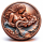 Neu* 1 oz Kupfer-Copper Edition - MEERJUNGFRAU & KIND - MERMAID  - Ocean Eternal Love - Kupfer Color High relief - Vorverkauf / Presale