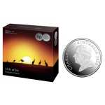 1 oz Australien 2026 PROOF - KÄNGURU / KANGAROO / Mob of Six - Australische Dezimalwährung - 60. Jubiläum - Silber 1$ - RAM Royal Mint Australien