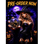 Neu* 1 oz Kupfer-Copper Edition - Night Shade Witch - Halloween Prägung - Kupfer Color - Vorverkauf / Presale