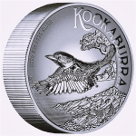 5 oz Australien Kookaburra 2026 Proof Incused High Relief...