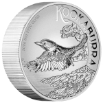 5 oz Australien Kookaburra 2026 Proof Incused High Relief 3D-Effekt - 8$ - EINZELSTÜCK