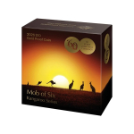 1/10 oz Gold Australien 2026 PROOF - KÄNGURU / KANGAROO / Mob of Six - Australische Dezimalwährung - 60. Jubiläum - Gold 10$ - RAM Royal Mint Australien