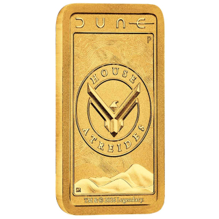 NEU* 1 g Goldbarren 2026 - DUNE - Haus Atreides
