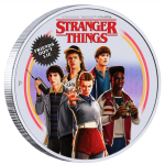 1 oz Tuvalu 2026 Proof - Stranger Things Freunde...