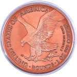 NEU** 1 oz Kupfer Mosaik Edition - American EAGLE 250 Jahre Unabhängigkeit - Mosaik-Relief-Style - Nationales Symbol der Freiheit, Stärke und Unabhängigkeit. - Copper Kupfer Nachprägung - Keine Währung