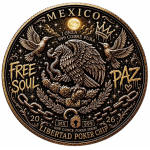 Neu ** 1 oz Kupfer-Copper Edition - Mexico LIBERTAD /...