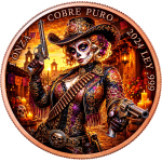 Neu ** 5 oz Kupfer-Copper Edition - LADY CATRINA...