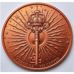NEU** 2 x 1 oz Kupfer - LÖWE & TIGER - Steampunk Fire Edition - LION & TIGER - Copper Color Hig Relief - Vorverkauf/Presale