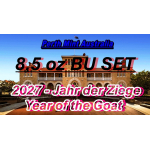 8,5 oz *SET* Australien 2027 BU - Jahr der ZIEGE / Year...