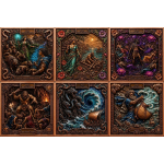 TOP** 6 x 5 oz Kupfer Edition 3-D-Effekt - Die REISEN des...