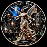 ab Lager 1 oz Kupfer Edition - Libertad & Frankies Labor - Willkommen im Labor des Horrors - Copper Color