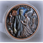 ab Lager* Echtbilder*  1 oz Kupfer Edition - Libertad & Frankies Labor - Willkommen im Labor des Horrors - Copper Color