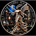 Neu* 1 oz Kupfer Edition - Libertad & Frankies Labor - Willkommen im Labor des Horrors - Copper Color - Vorverkauf / Presale
