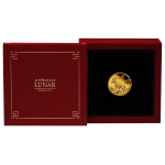 ab 28.09. - 1/10 oz Gold Australien 2027 Proof -Jahr der ZIEGE / Year of the GOAT - Lunar III - 15 AU$ - Goldziege