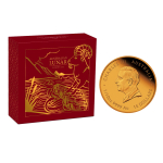 ab 28.09. - 1/10 oz Gold Australien 2027 Proof -Jahr der ZIEGE / Year of the GOAT - Lunar III - 15 AU$ - Goldziege