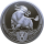 1 oz Südafrika 2026 BU - BÜFFEL / BUFFALO - Big Five Serie (5) - Silber Coin Card - 5 Rand
