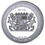 1 Unze Silber Deutschland 2026 BU - BAYERN THALER 80...